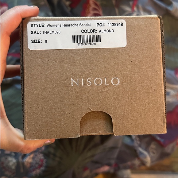 NWB Nisolo Almond Huarache Flats - Picture 3 of 6
